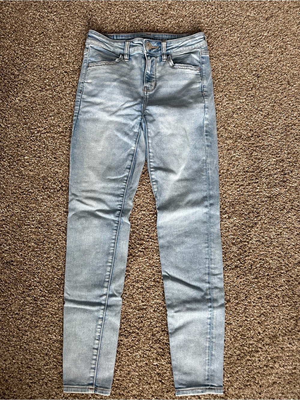 American Eagle Outfitters Light Blue Skinny Jeans